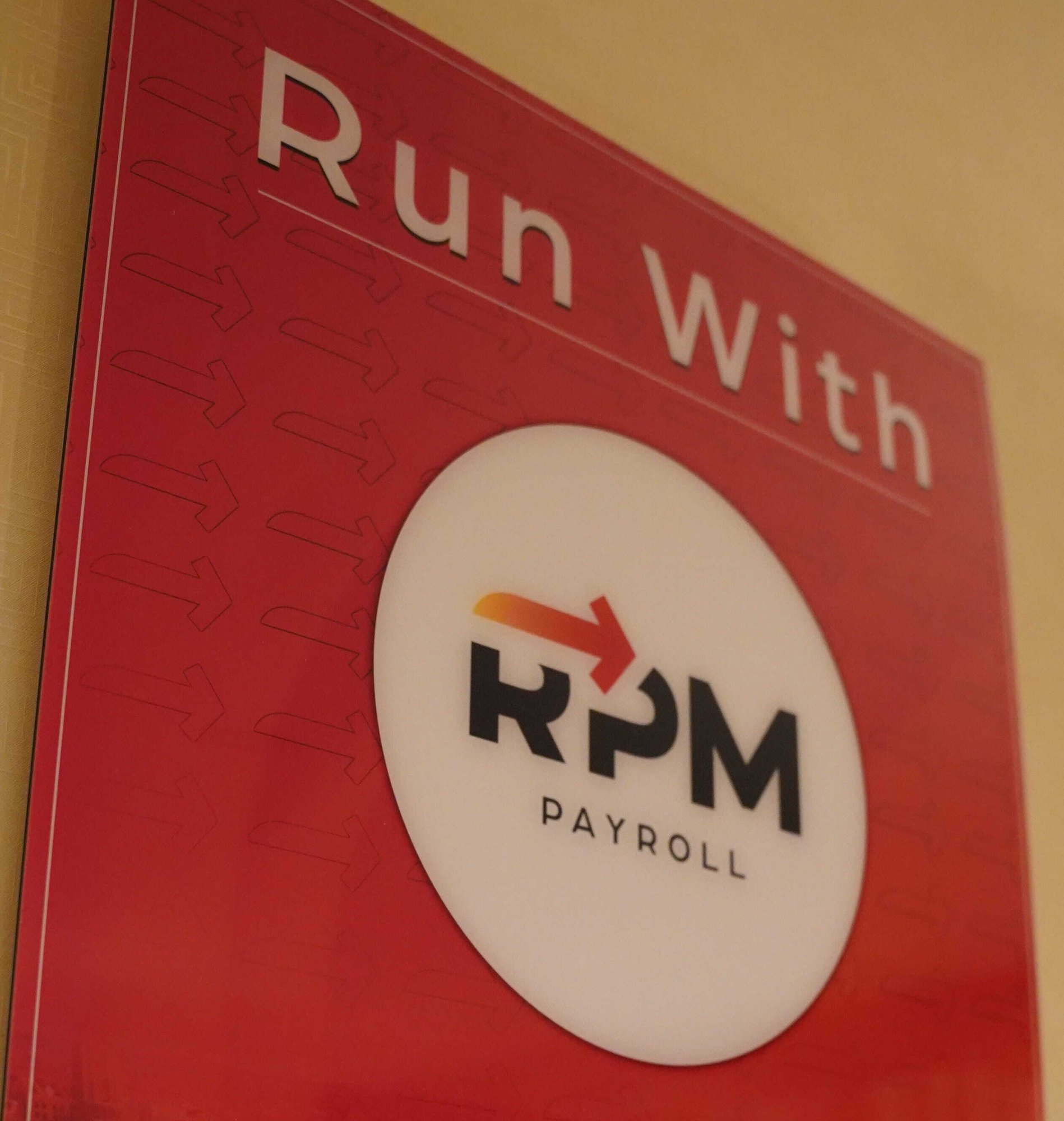 RPM Payroll sign